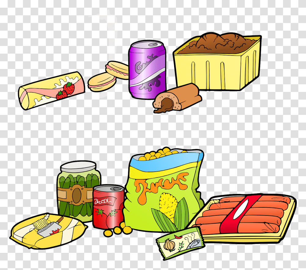 Food Side Modifiers Clipart, Aluminium, Tin, Lunch, Canned Goods Transparent Png