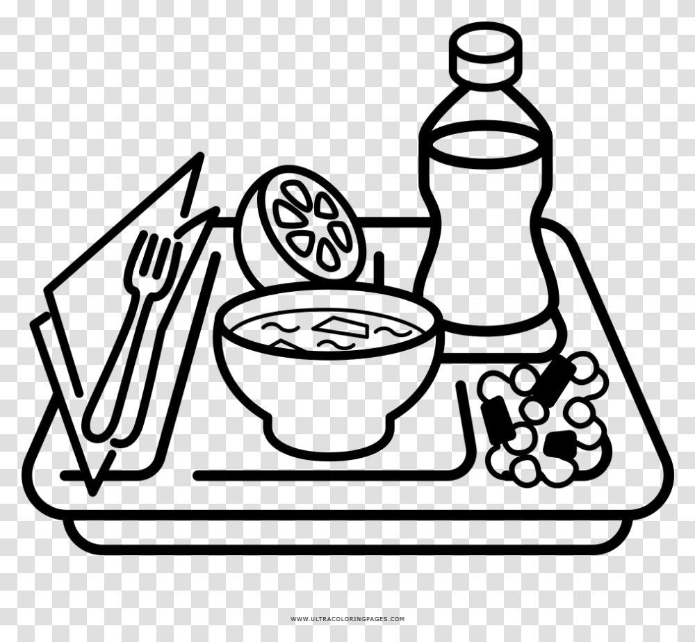 Food Tray Coloring, Gray, World Of Warcraft Transparent Png