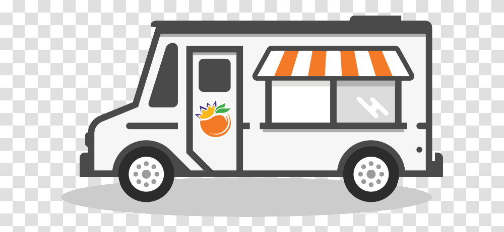 Food Truck Clipart Free Food Truck Clipart, Van, Vehicle, Transportation, Fire Truck Transparent Png