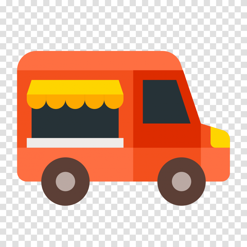 Food Truck Icon, Van, Vehicle, Transportation, Minibus Transparent Png