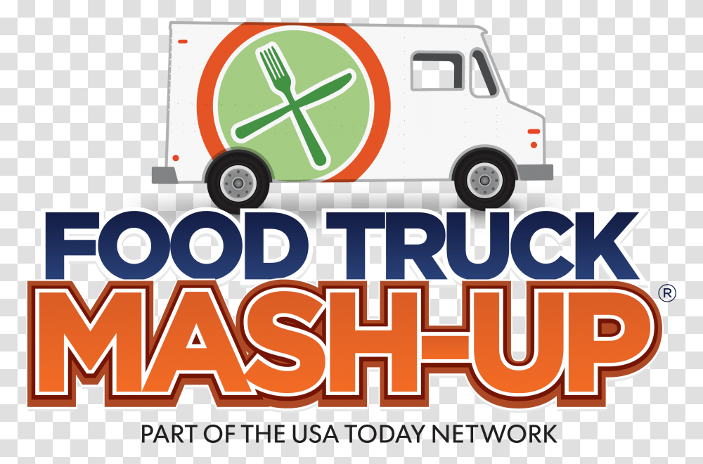 Food Truck Smash Up, Van, Vehicle, Transportation, Wheel Transparent Png