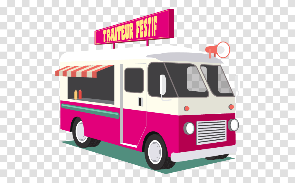 Food Truck Taco Car, Fire Truck, Vehicle, Transportation, Van Transparent Png