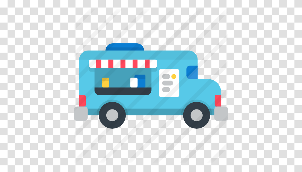 Food Truck, Van, Vehicle, Transportation, Ambulance Transparent Png