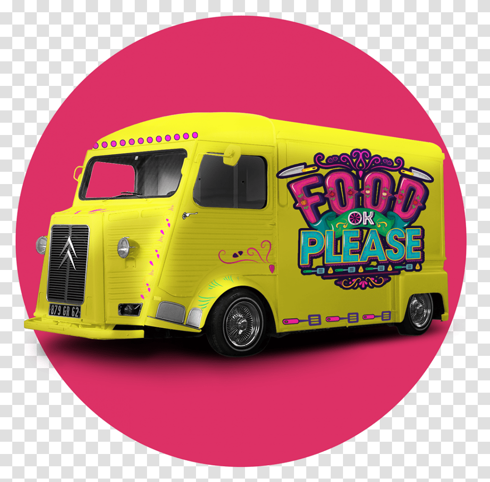 Food Truck, Van, Vehicle, Transportation, Bus Transparent Png