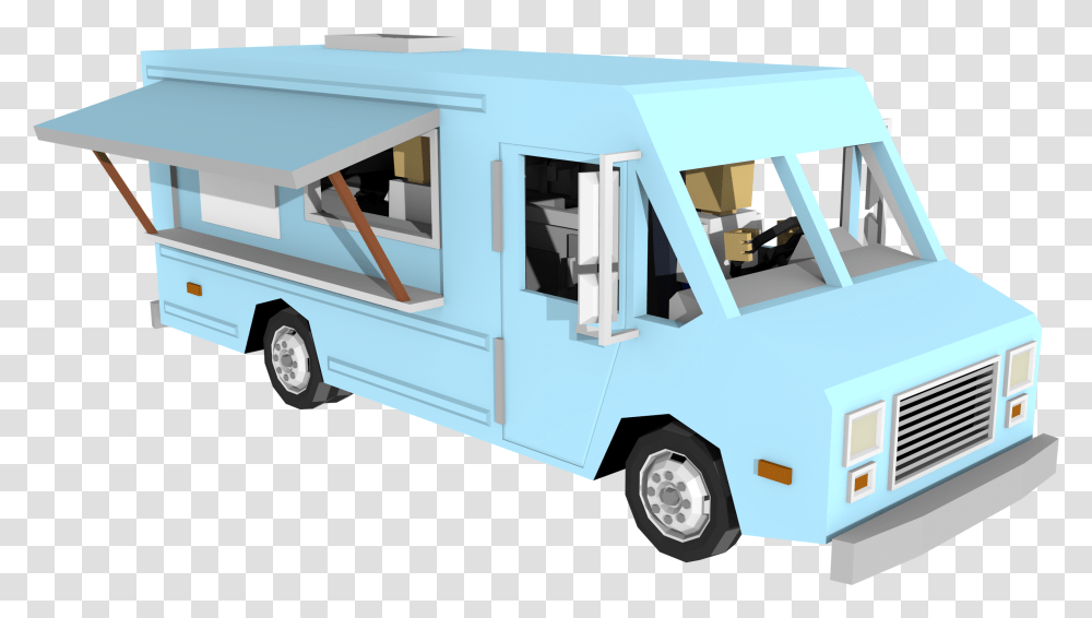 Food Truck, Van, Vehicle, Transportation, Caravan Transparent Png