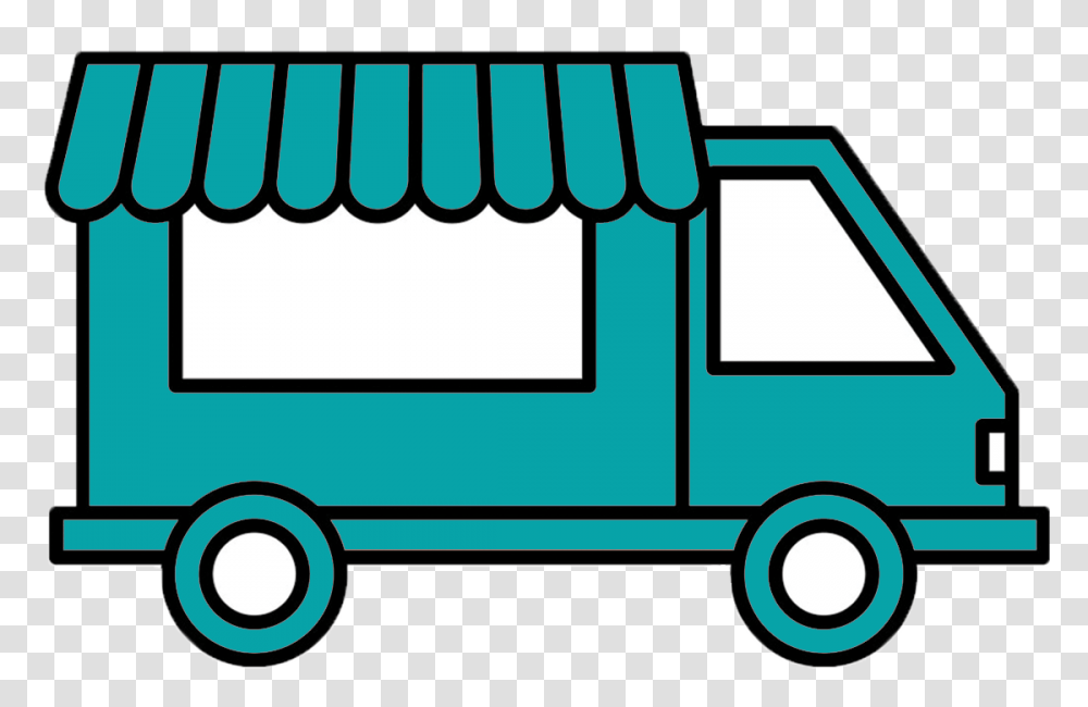 Food Trucks, Vehicle, Transportation, Van, Caravan Transparent Png
