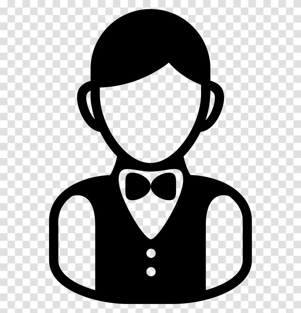Food Waiter Icon Free Download, Stencil, Face, Sunglasses, Accessories Transparent Png