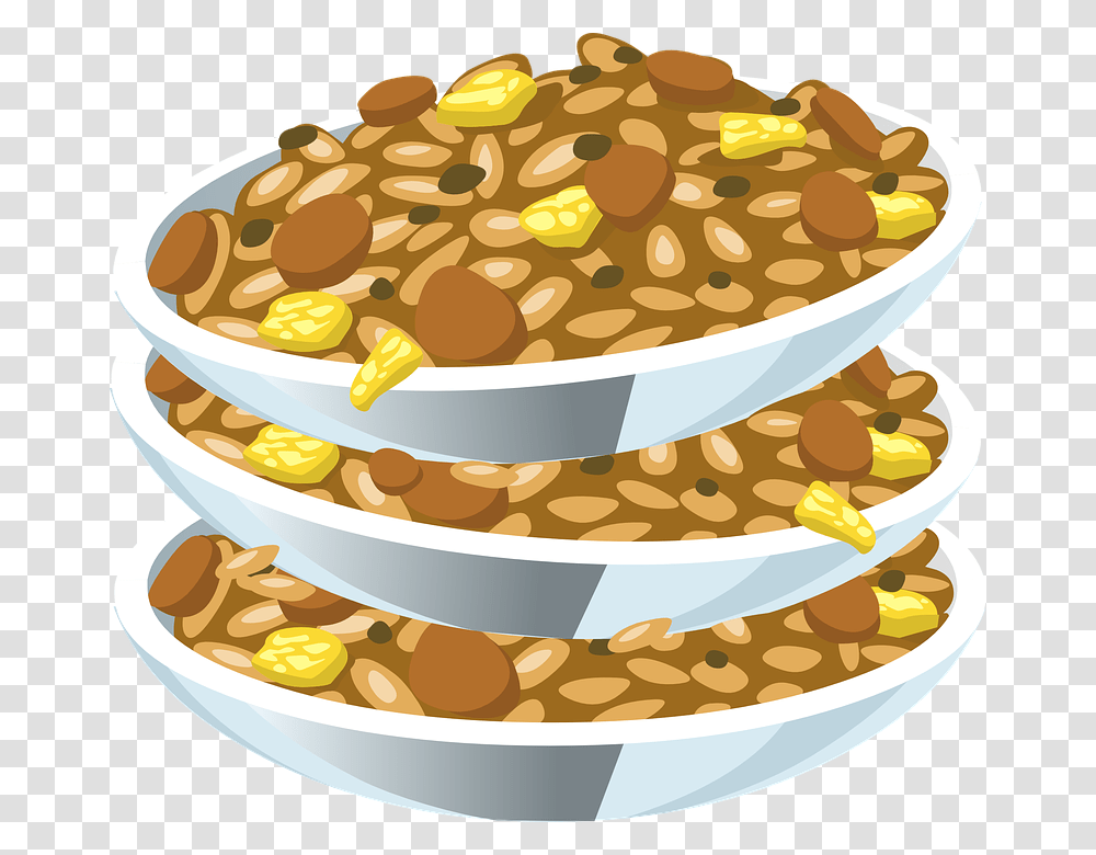 Foods Clipart Charity Beans And Rice, Birthday Cake, Dessert, Lunch, Meal Transparent Png