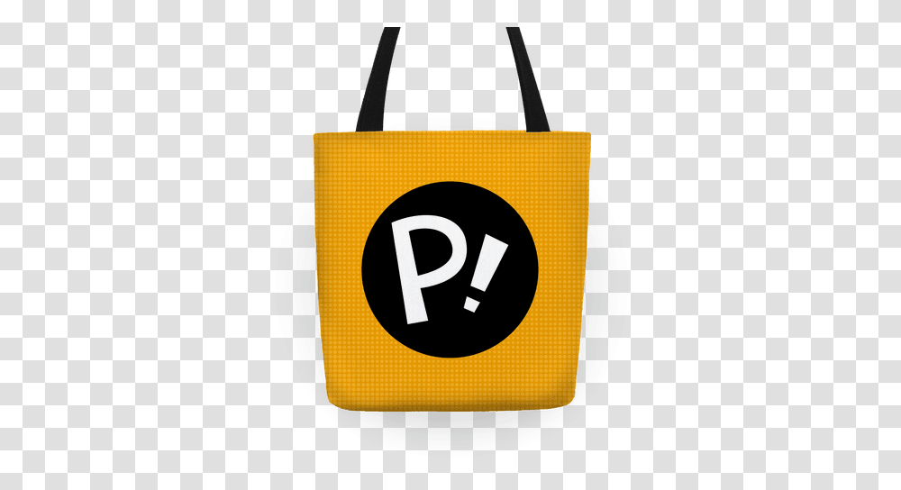 Fooly Cooly P Sign Tote Bag Lookhuman, Shopping Bag, Number Transparent Png