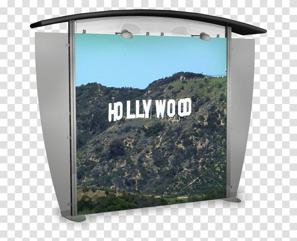 Foot Alumalite Modular Display With Arch Canopy Hollywood Sign, Screen, Electronics, Monitor, Projection Screen Transparent Png