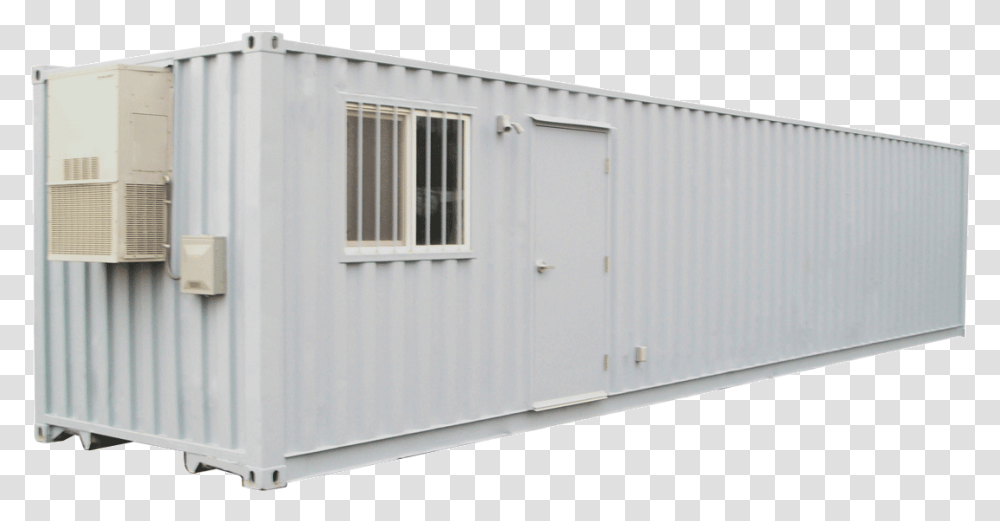 Foot By 40 Foot Ground Level Container Office Plus Container Design, Shipping Container, Window, Shutter, Curtain Transparent Png
