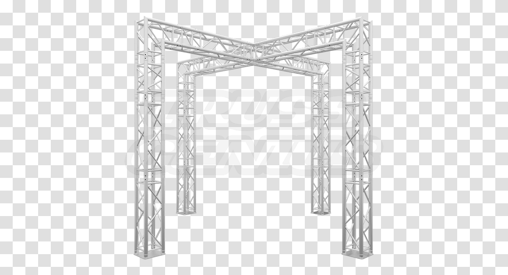 Foot Crossover Truss Trade Show Booth Lighting Stage Truss Designs, Construction Crane, Mirror, Rug, Architecture Transparent Png