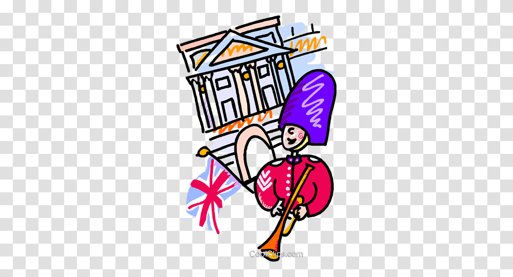 Foot Guard Standing In Front Of A Palace Royalty Free Vector Clip, Performer, Leisure Activities Transparent Png