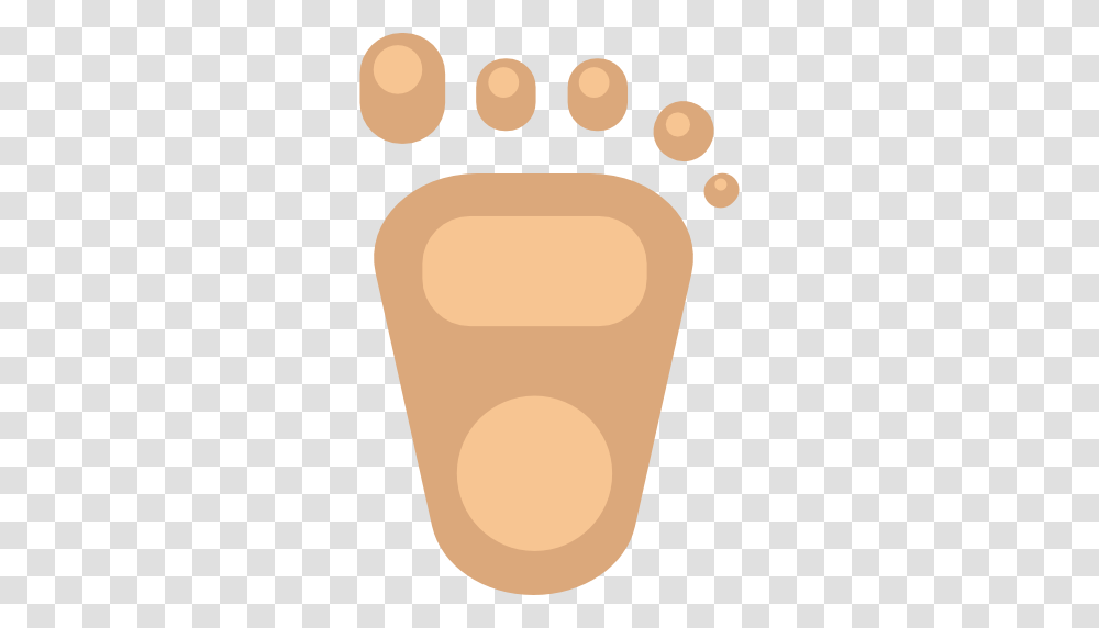 Foot Miscellaneous Footprint Baby Barefoot Icon, Tape Transparent Png