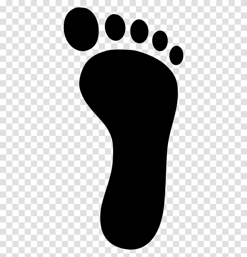 Foot Print Free Footprint Icon, Silhouette, Hand Transparent Png