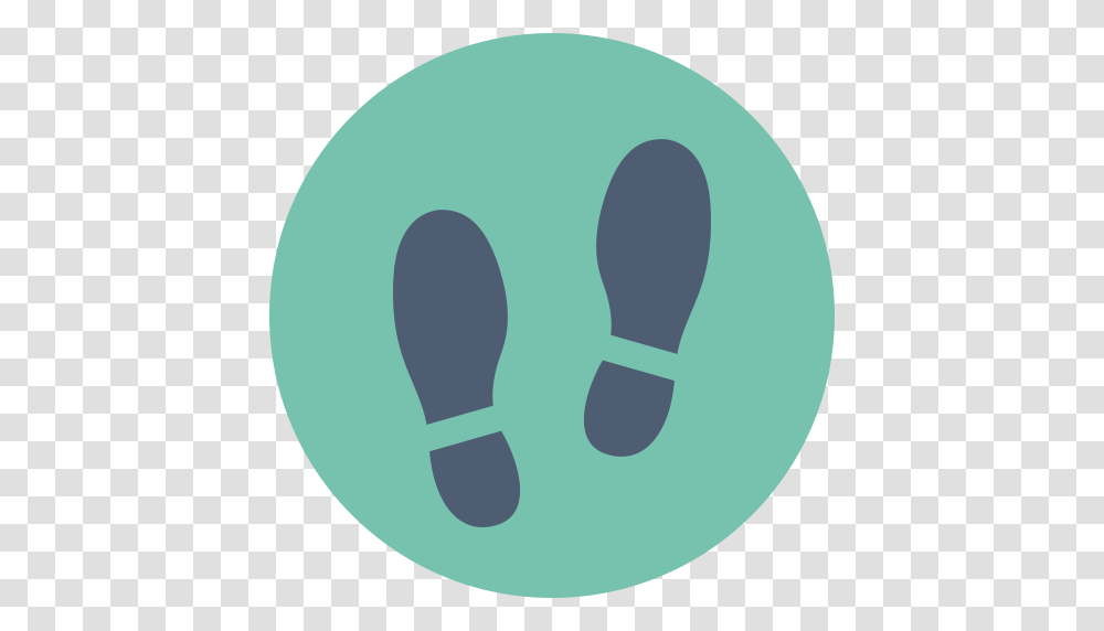 Foot Print Shoe Print Icon, Label, Hand, Soccer Ball Transparent Png