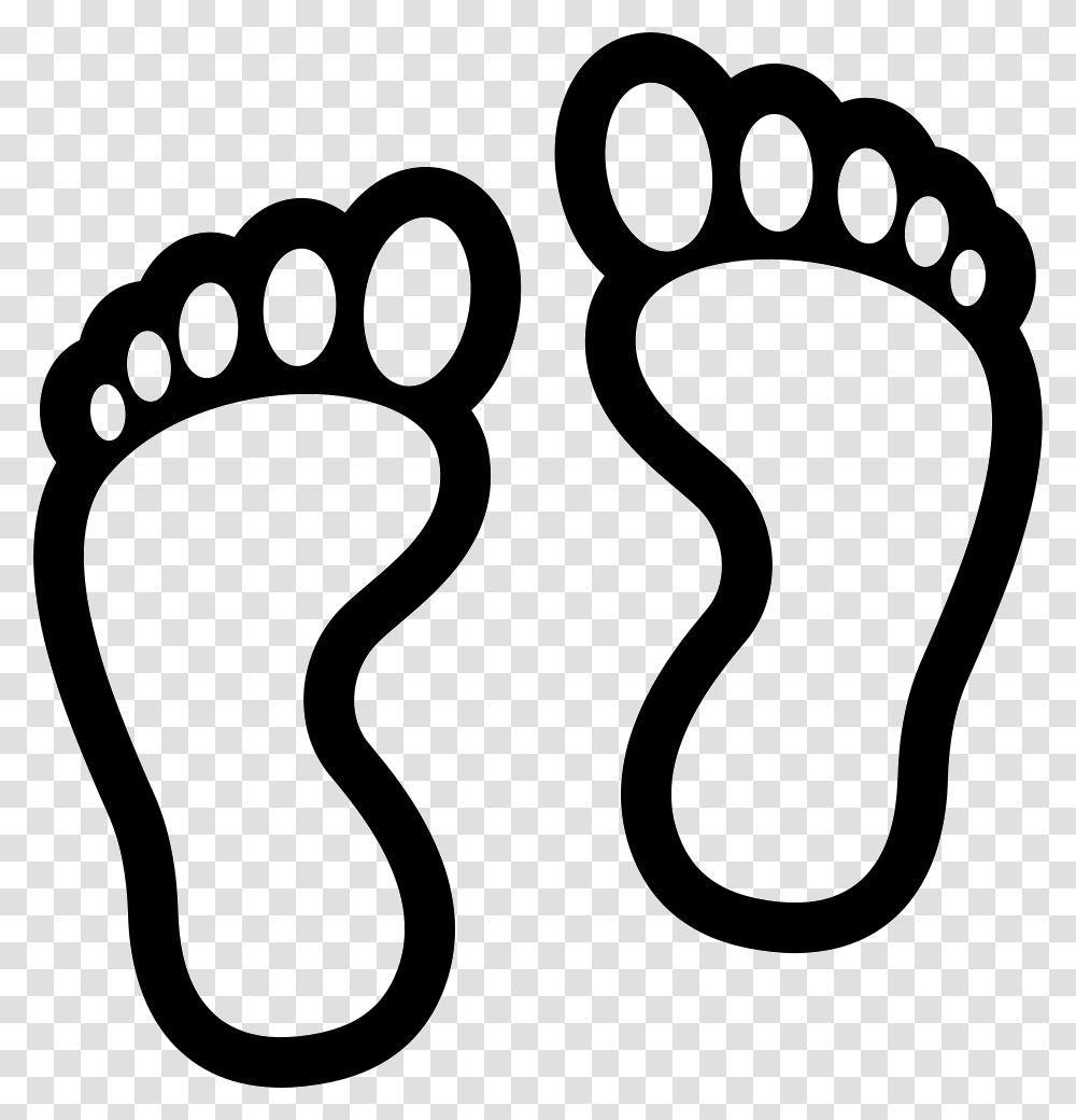 Foot Prints Footprint Clipart Black And White, Dynamite, Bomb, Weapon, Weaponry Transparent Png