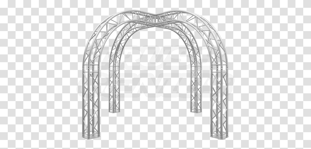 Foot Truss Trade Show Booth With Circular Arches Arch Truss, Architecture, Building, Arched, Gate Transparent Png