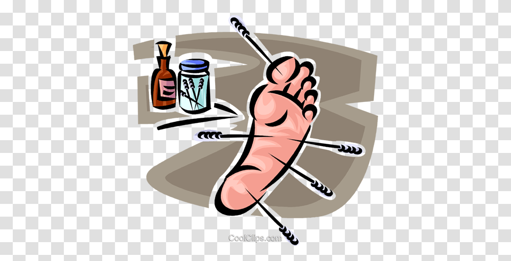 Foot With Acupuncture Needles In It Royalty Free Vector Clip Art, Food, Plant, Carrot, Vegetable Transparent Png