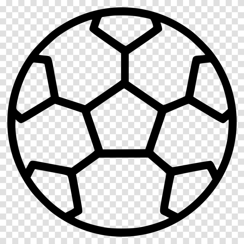 Footbal Soccer Ball Artex Comments Football Outline Black And White Clipart, Team Sport, Sports, Grenade, Bomb Transparent Png