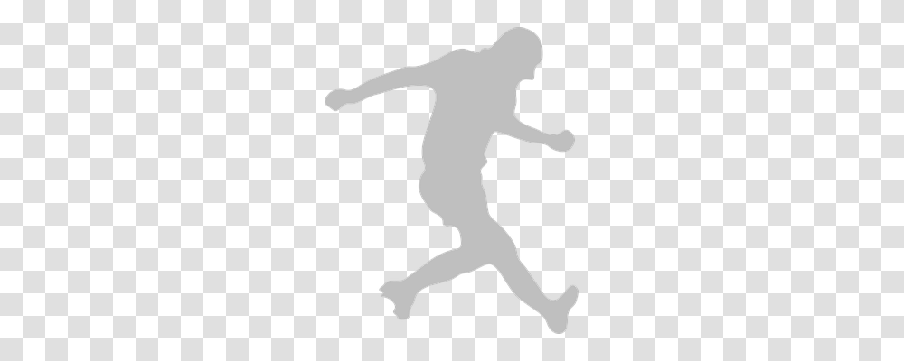 Football Sport, Person, Human, Silhouette Transparent Png