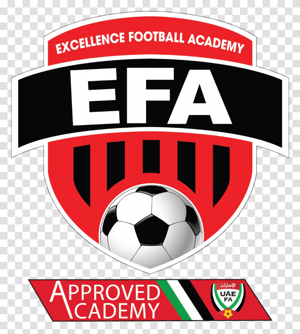 Football Academy Dubai Excellence Training Programs For Soccer, Soccer Ball, Team Sport, Advertisement, Poster Transparent Png