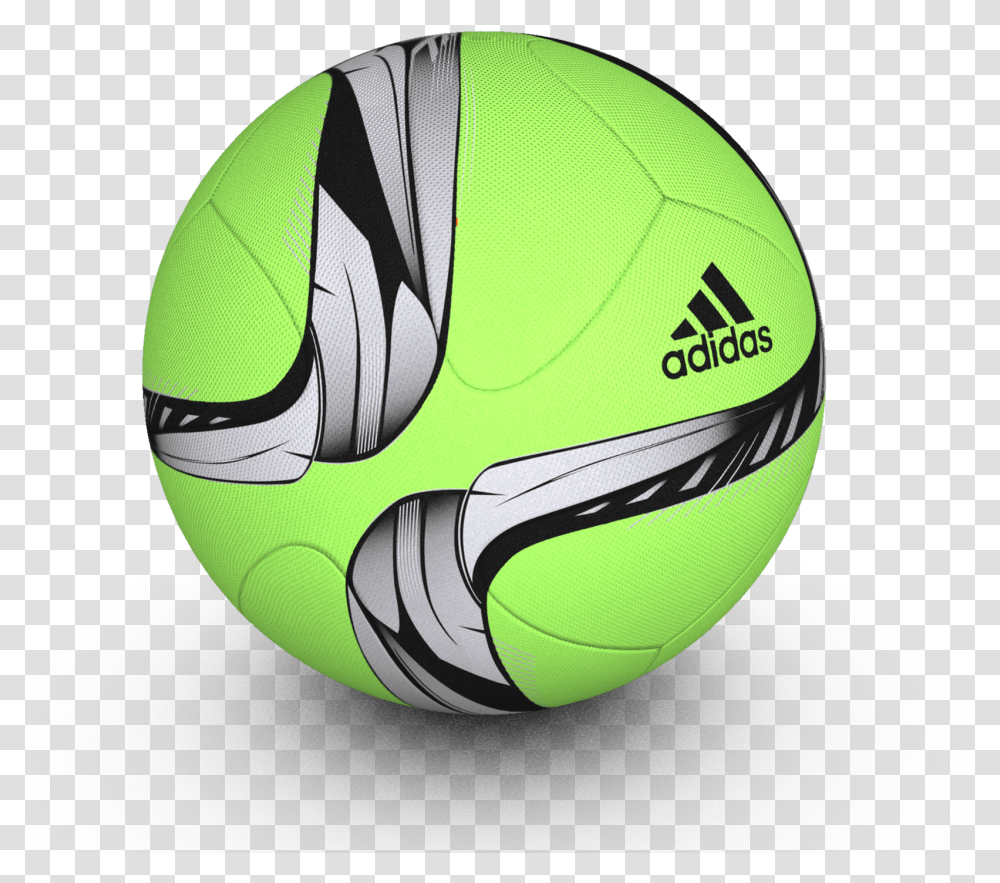 Football Adidas Green, Tennis Ball, Sport, Sports, Sphere Transparent Png