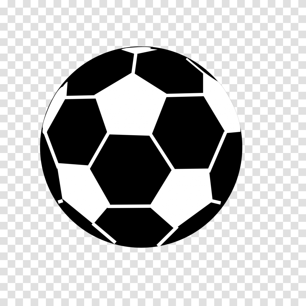 Football Black And White Clipart Black And White Football, Soccer Ball, Symbol, Stencil, Hand Transparent Png