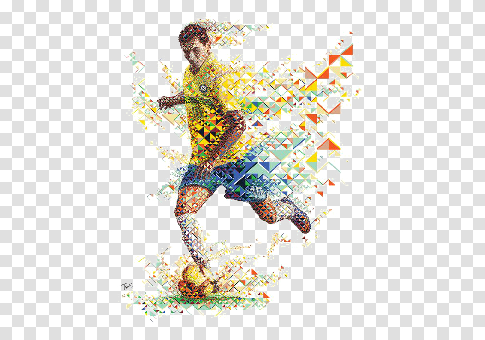 Football Campaign Company Drink Illustration Sports, Collage, Poster, Advertisement Transparent Png