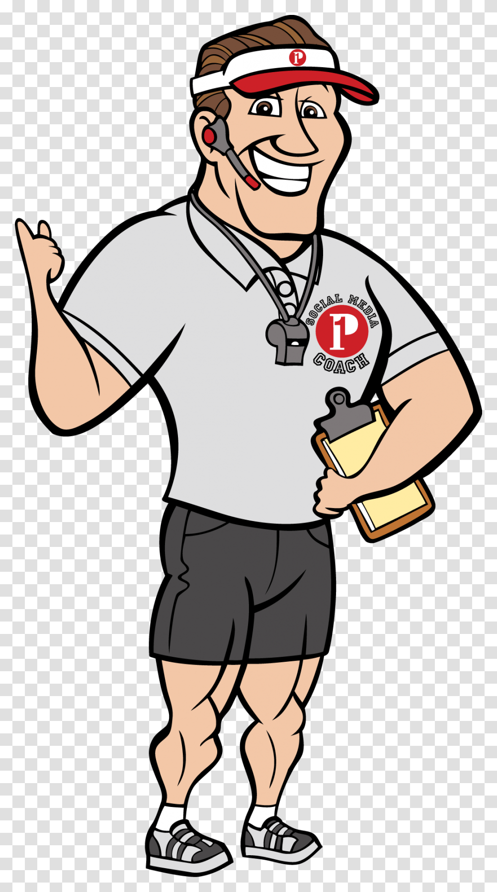 Football Coach Clipart, Person, Human, Arm, First Aid Transparent Png