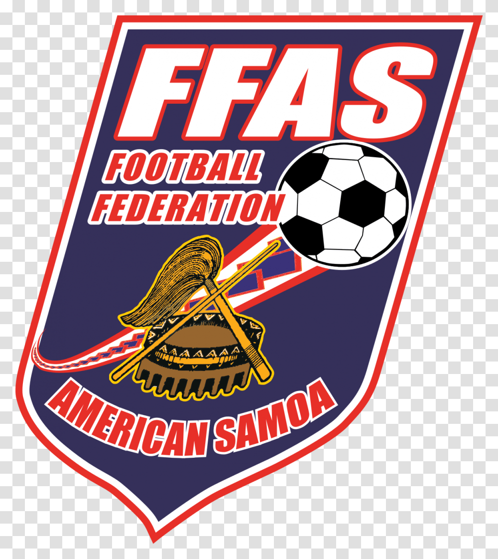 Football Federation American Samoa Football Federation American Samoa, Advertisement, Poster, Logo, Symbol Transparent Png