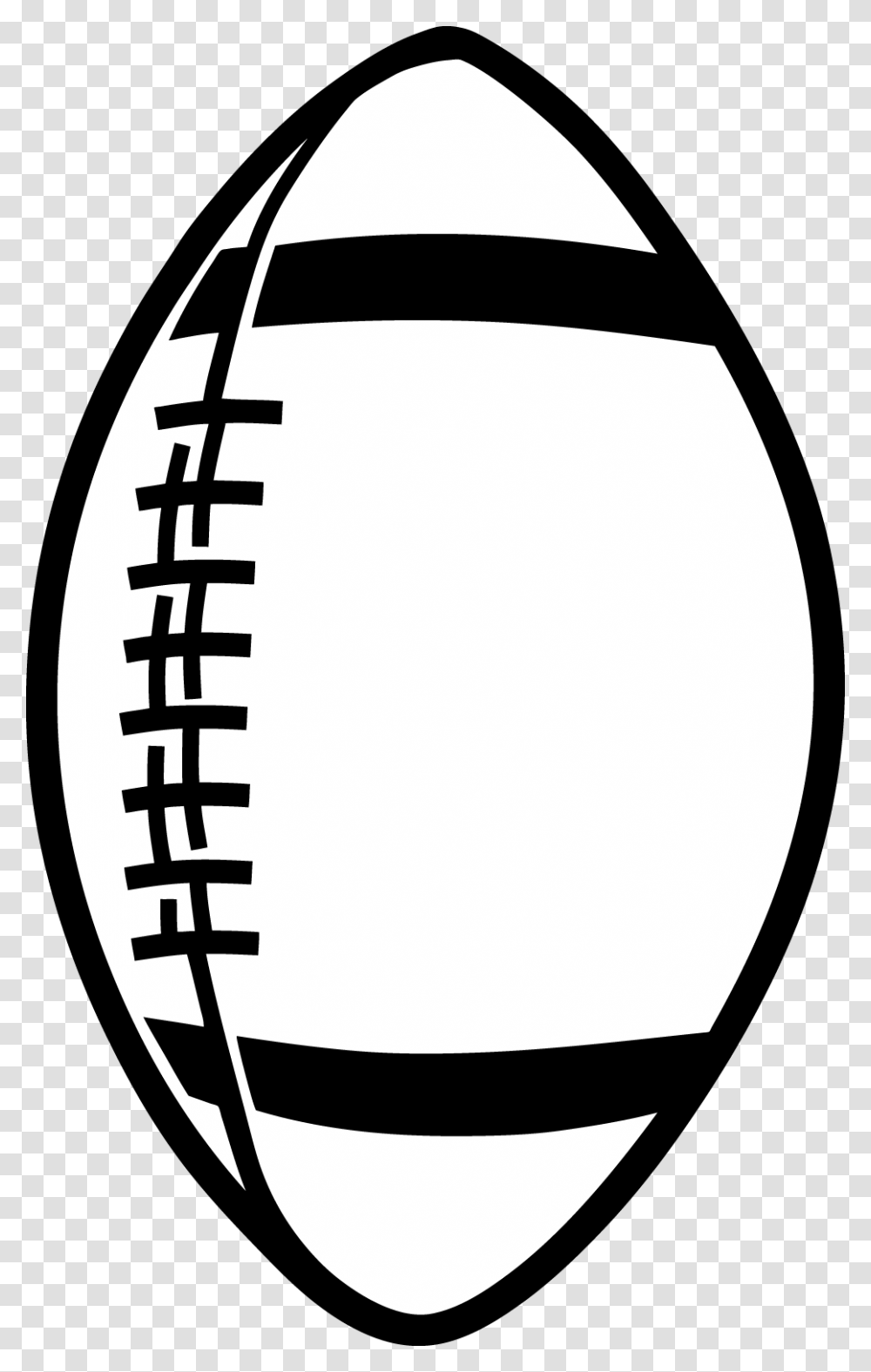 Football Field Clipart Black And White, Sport, Sports, Rugby Ball, Face Transparent Png