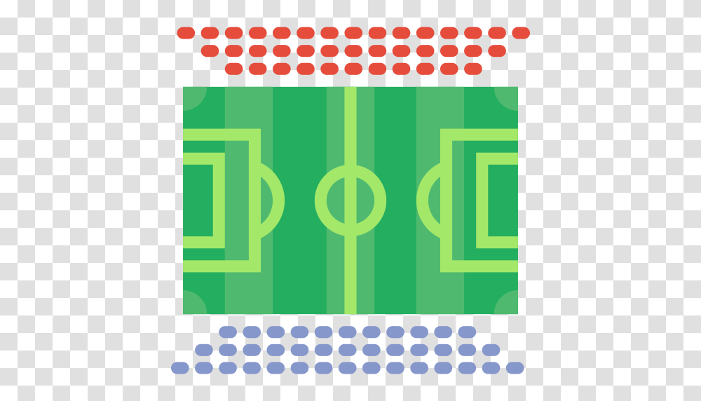 Football Field Football Field Football Ground Icon With, Word, Home Decor, Building Transparent Png