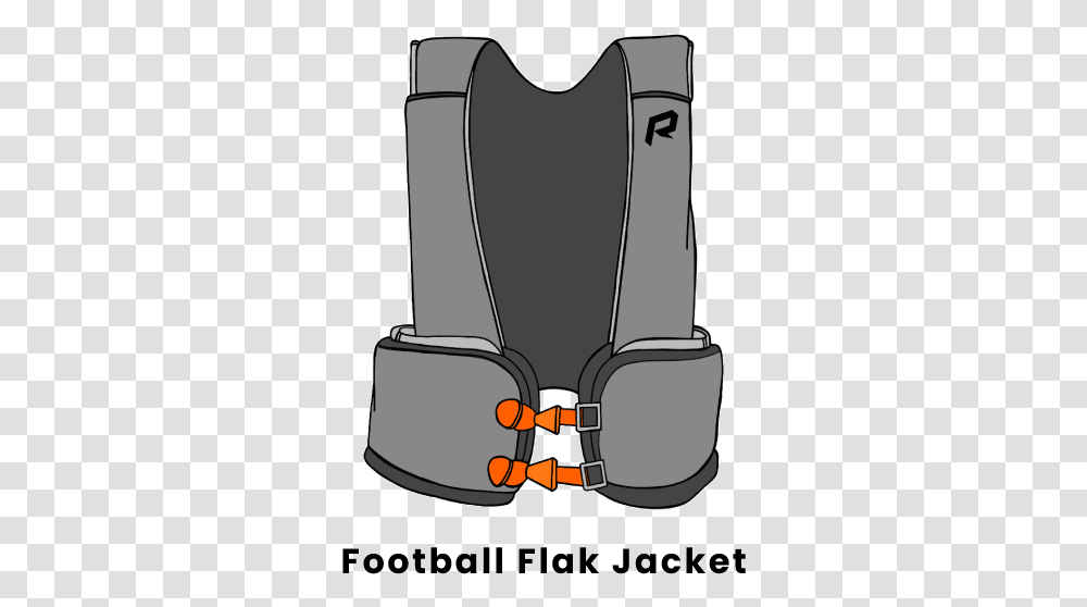 Football Flak Jackets Backpack, Accessories, Accessory, Belt, Seat Belt Transparent Png
