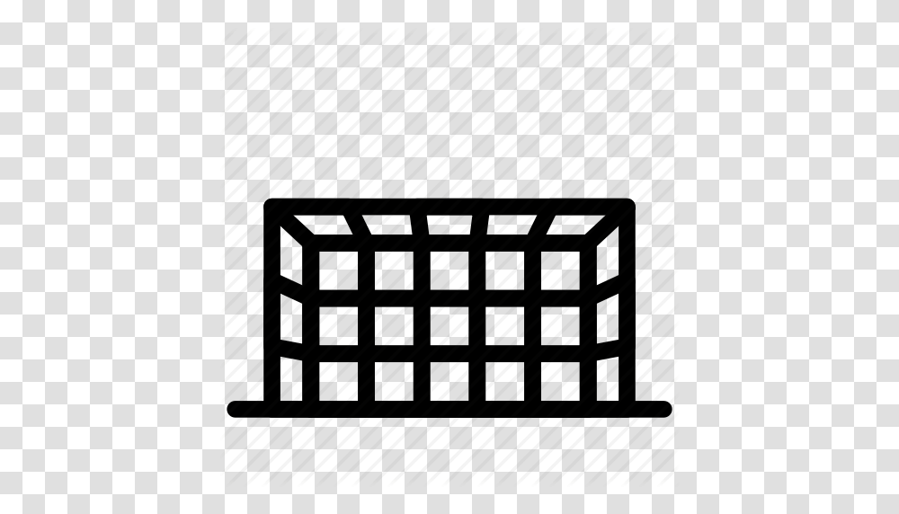 Football Game Gate Goal Net Post Soccer Sport Icon, Rug, Electronics, Keyboard Transparent Png