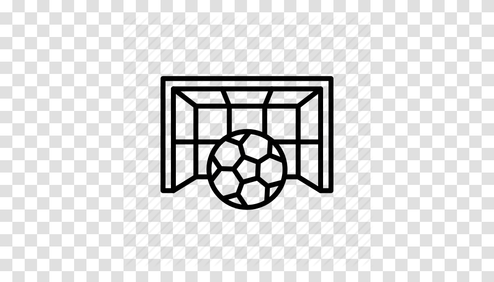 Football Goal Goalpost Keeper Net Soccer Icon, Rug, Hand Transparent Png