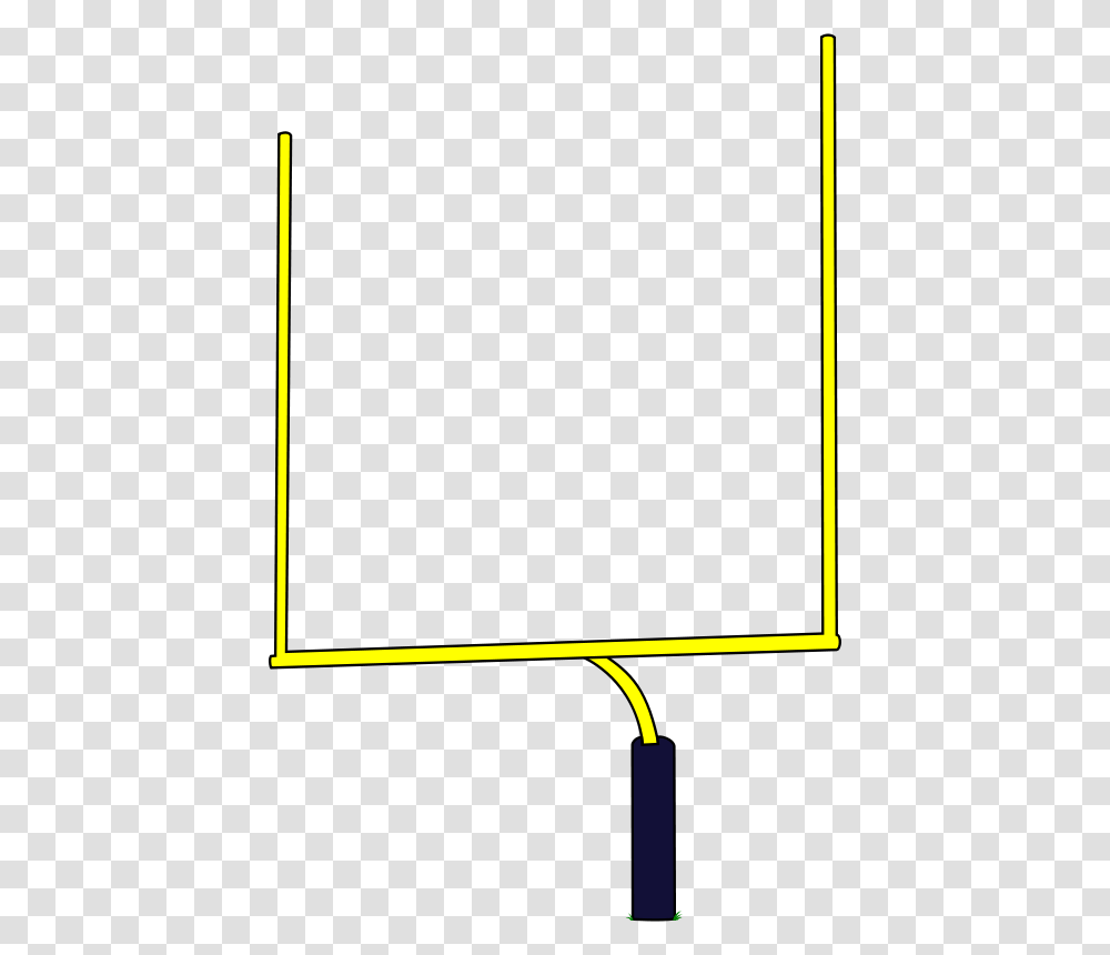 Football Goal Post Clipart Clip Art Field Goal, Blackboard, White Board, Plan Transparent Png