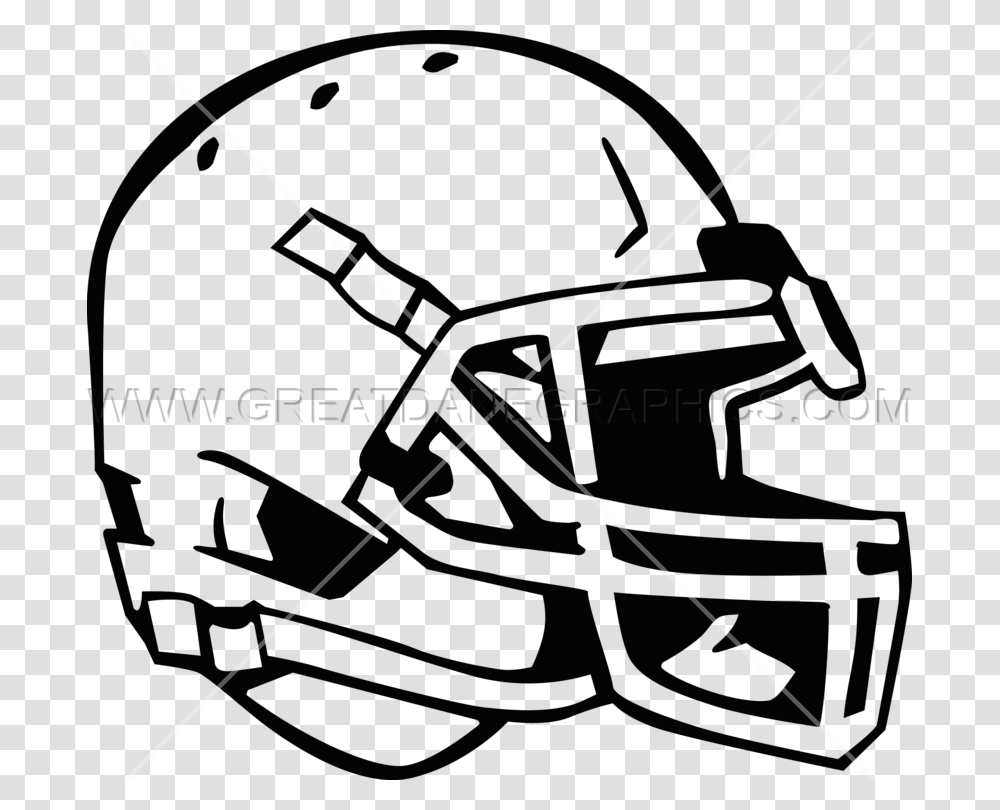 Football Helmet Angled Production Ready Artwork For T Shirt Printing, Plot, Leisure Activities, Sport, Plan Transparent Png