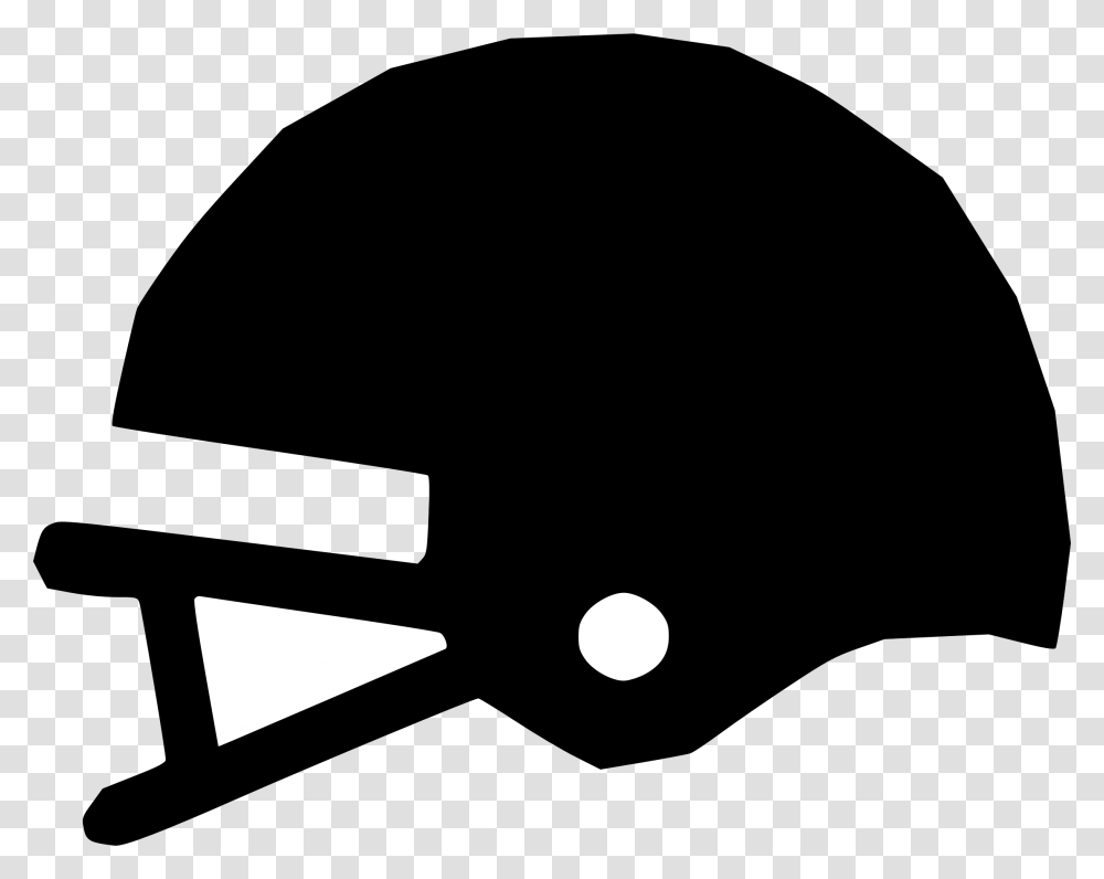 Football Helmet Black Clipart Clip Art American Football, Apparel, Moon, Outer Space Transparent Png