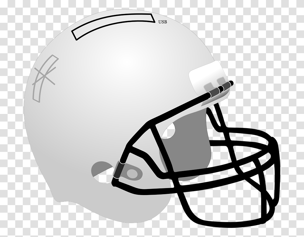 Football Helmet Free Download White Blue Football Helmet, Apparel, Sport, Sports Transparent Png