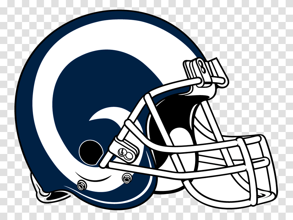 Football Helmet Nfl Clipart At Free For Personal Los Angeles Rams Helmet Logo, Apparel, American Football, Team Sport Transparent Png