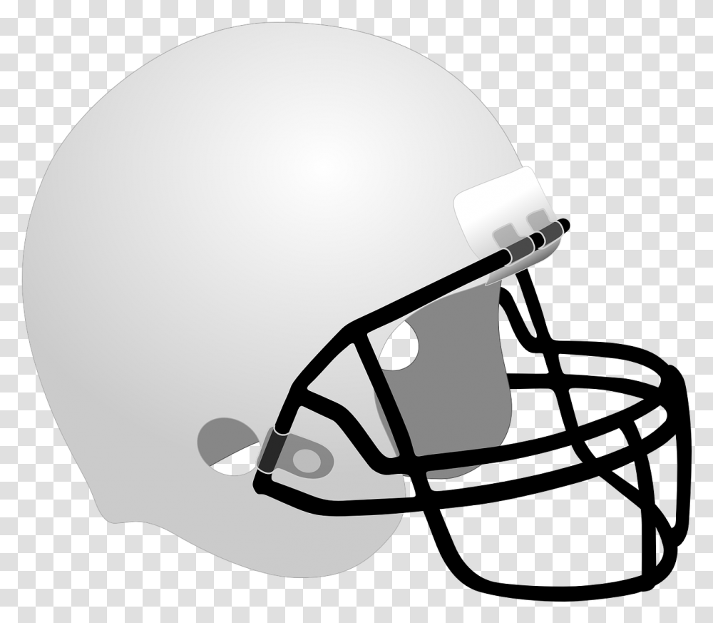 Football Helmet White Football Helmet, Clothing, Apparel, Sport, Sports Transparent Png