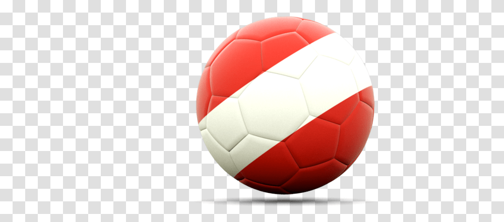 Football Icon Ball With Austria Flag, Soccer Ball, Team Sport, Sports Transparent Png