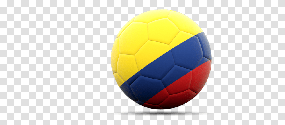 Football Icon Colombia Flag Football, Soccer Ball, Team Sport, Sports Transparent Png