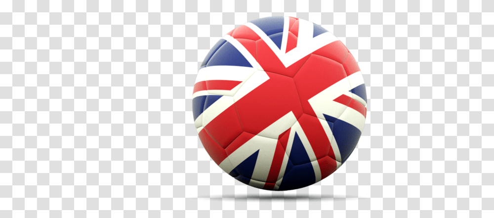 Football Icon Illustration Of Flag United Kingdom United Kingdom Flag On Ball, Soccer Ball, Team Sport, Sports Transparent Png