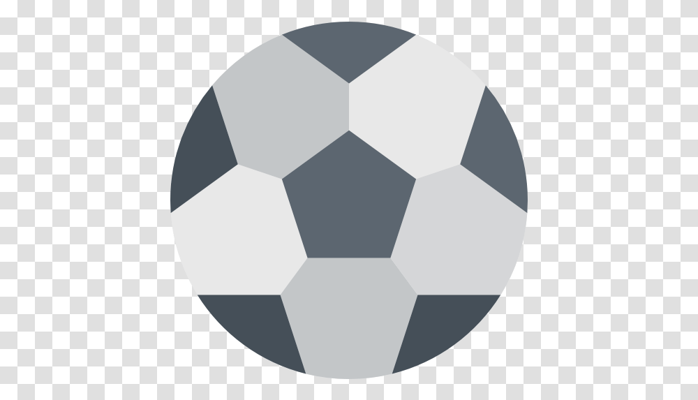 Football Icon Soccer Ball Flat, Team Sport, Sphere, Road, Electronics Transparent Png