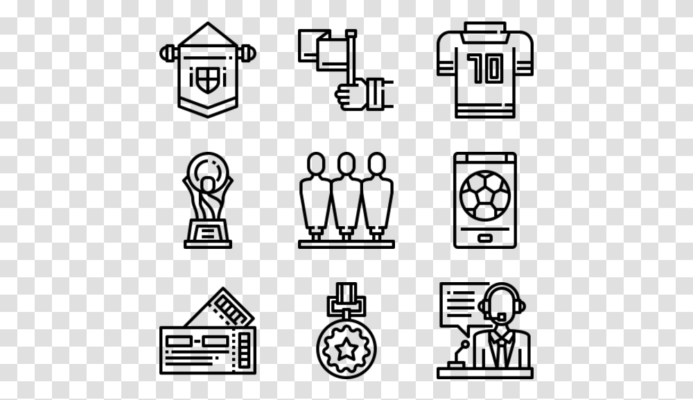 Football Icons Free Vector Information Technology Icons, Gray, World Of Warcraft Transparent Png