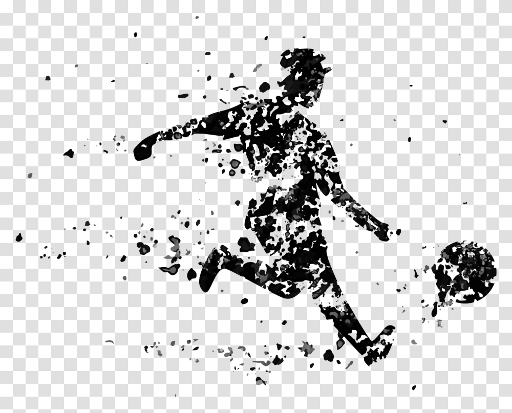 Football Images Black And White, Outer Space, Astronomy, Outdoors, Nature Transparent Png