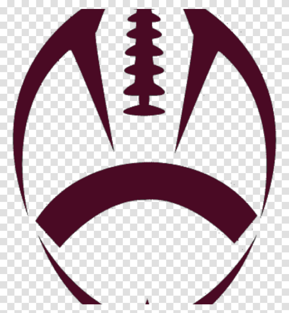 Football Laces Football Outline Clipart, Logo, Trademark, Baseball Cap Transparent Png