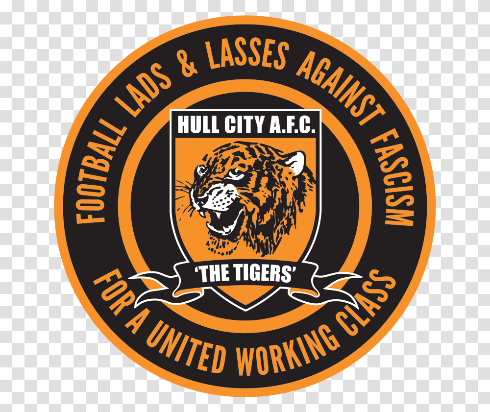 Football Lads Lasses Against Fascism Hull City, Logo, Symbol, Badge, Emblem Transparent Png